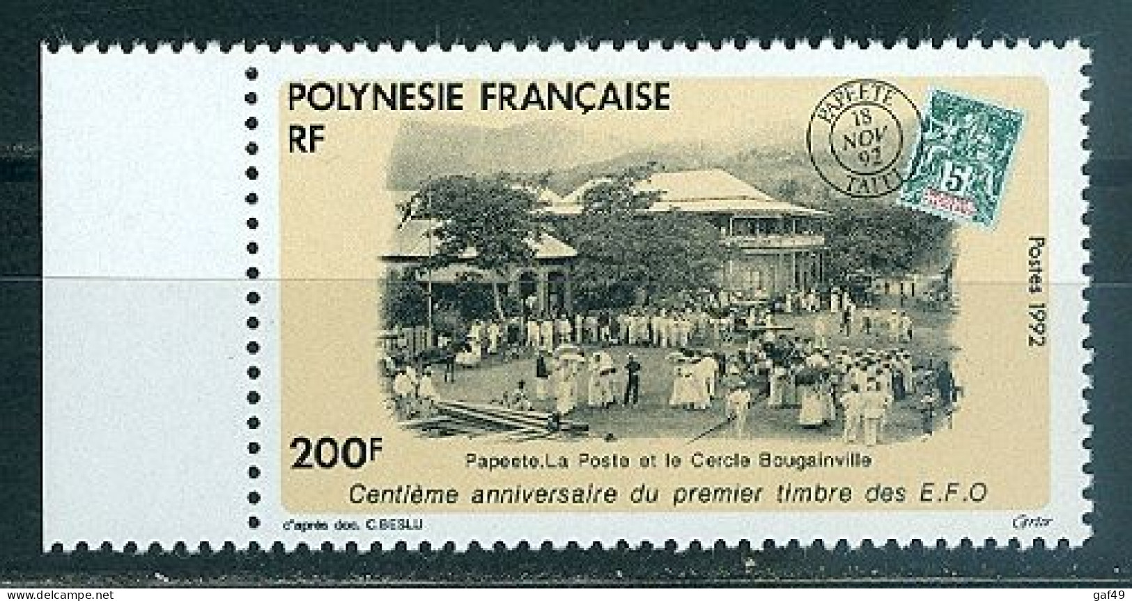Polynésie N°Y&T 421 à 424  Sujets Divers Neufs Sans Charnière Très Frais 2 Scans - Unused Stamps