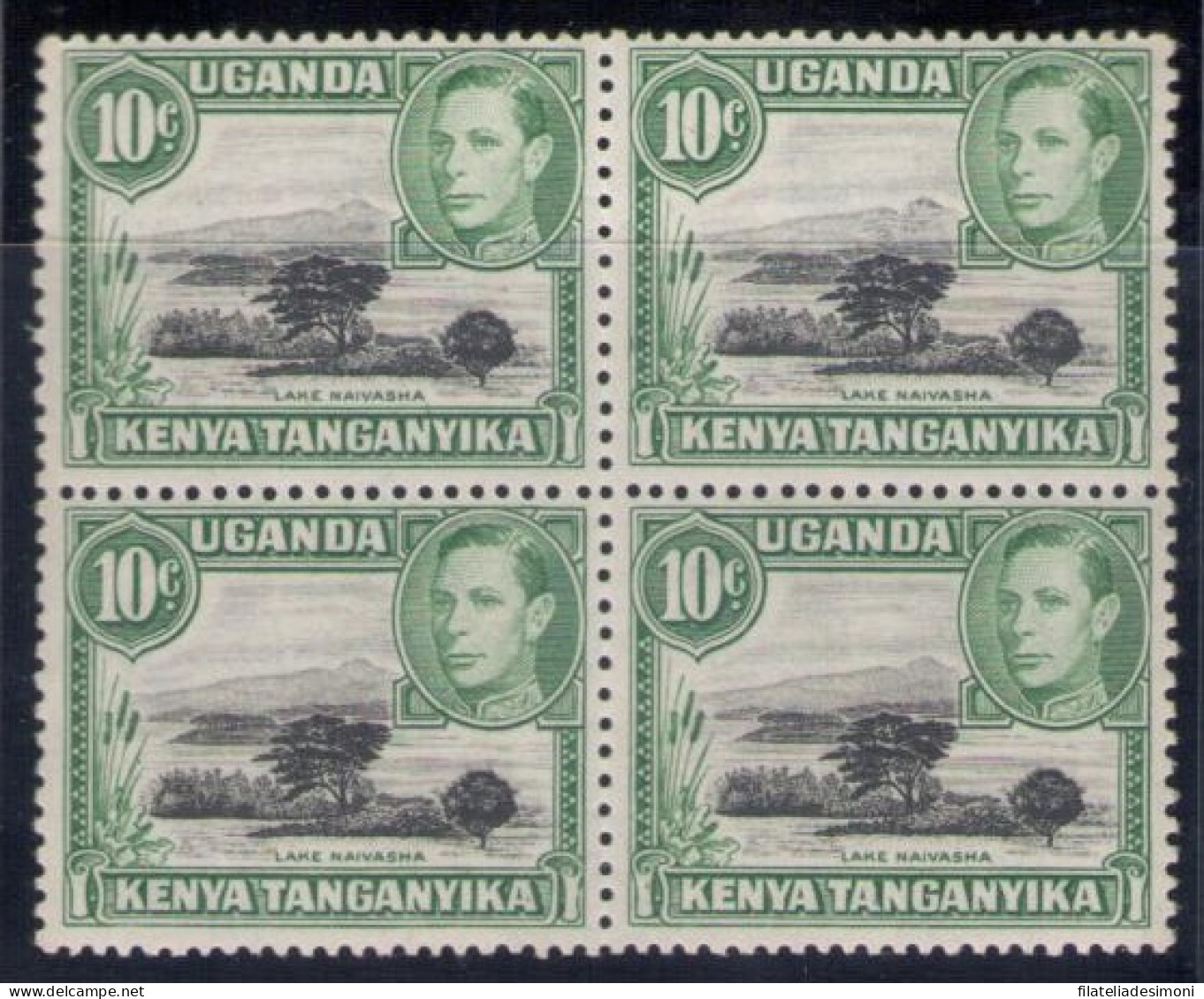 1938-54 Kenya Uganda Tanganyika - S.G. N. 135a - Mountain Retouch, MNH** - Altri & Non Classificati