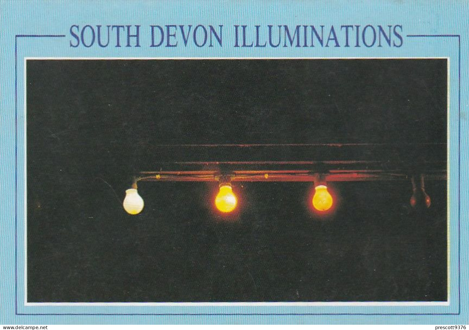 South Devon Illuminations - Unused Postcard - SDev - Andere & Zonder Classificatie