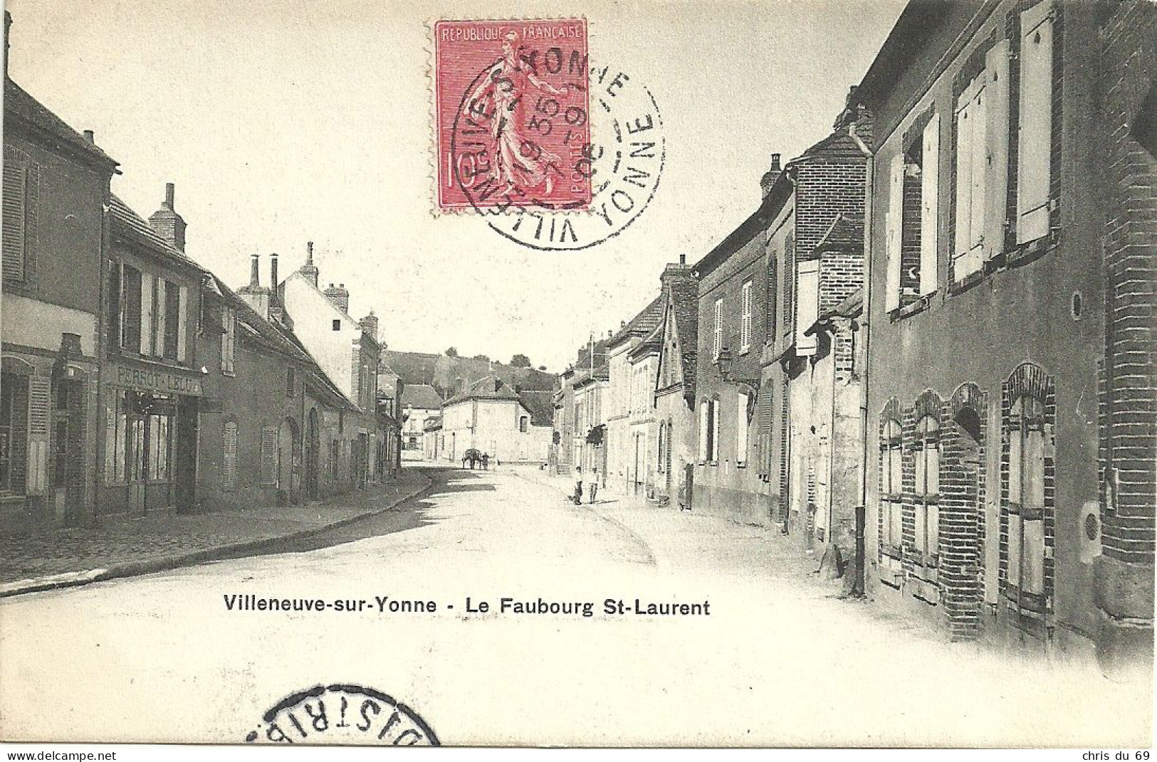 Villeneuve Sur Yonne Le Faubourg Saint Laurent - Villeneuve-sur-Yonne