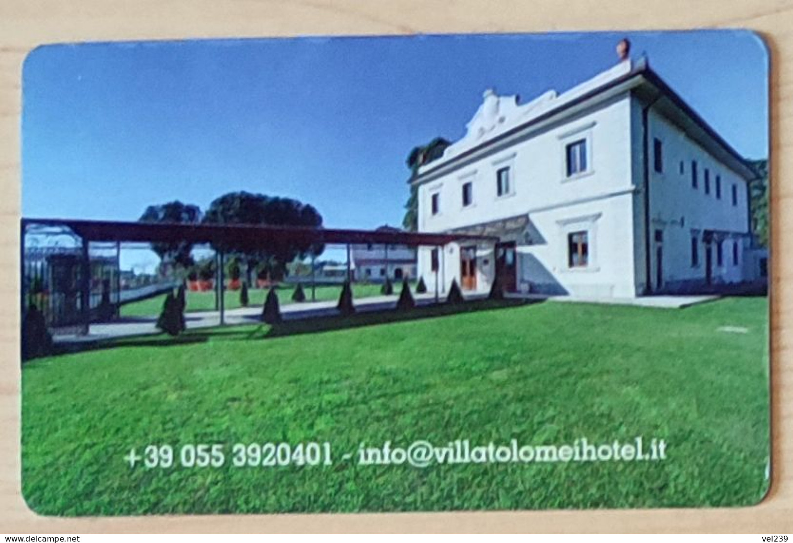 Italy. Villa Tolomei - Cartes D'hotel