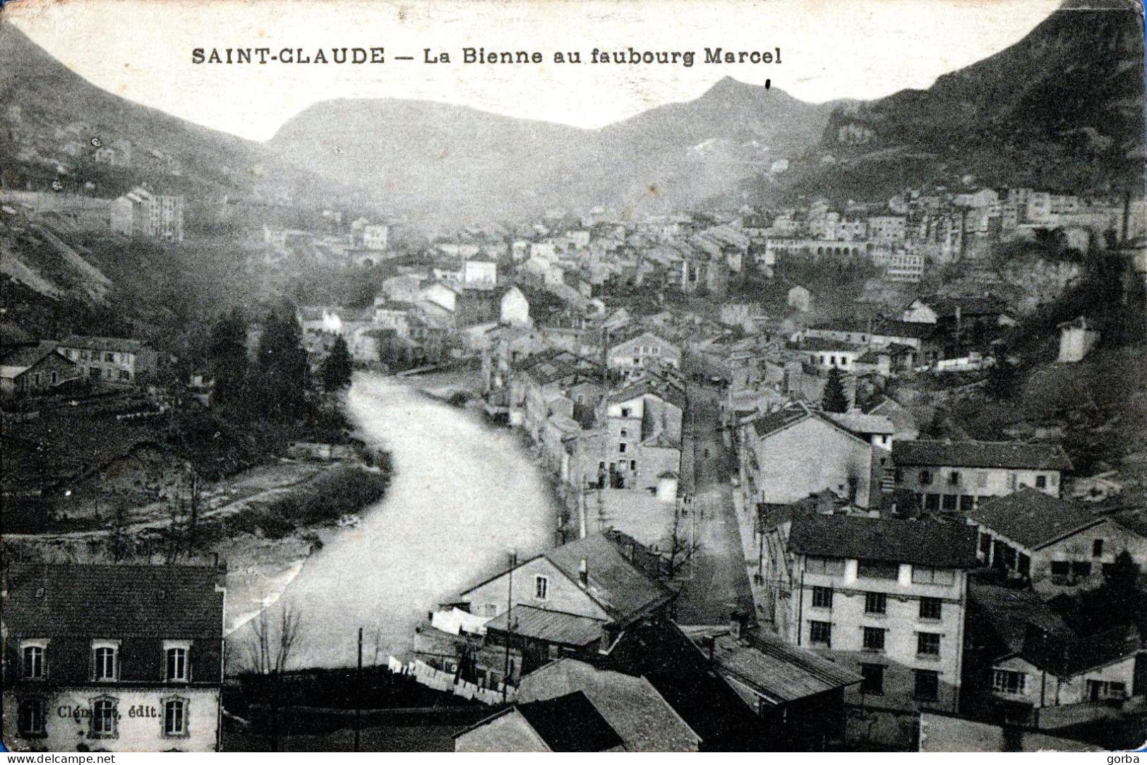 *CPA - 39 - SAINT CLAUDE - La Bienne Au Faubourg Marcel - Saint Claude