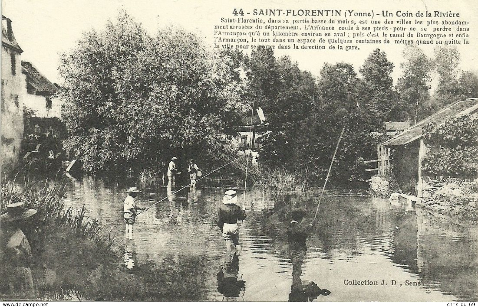 Saint Florentin Un Coin De La Riviere - Saint Florentin