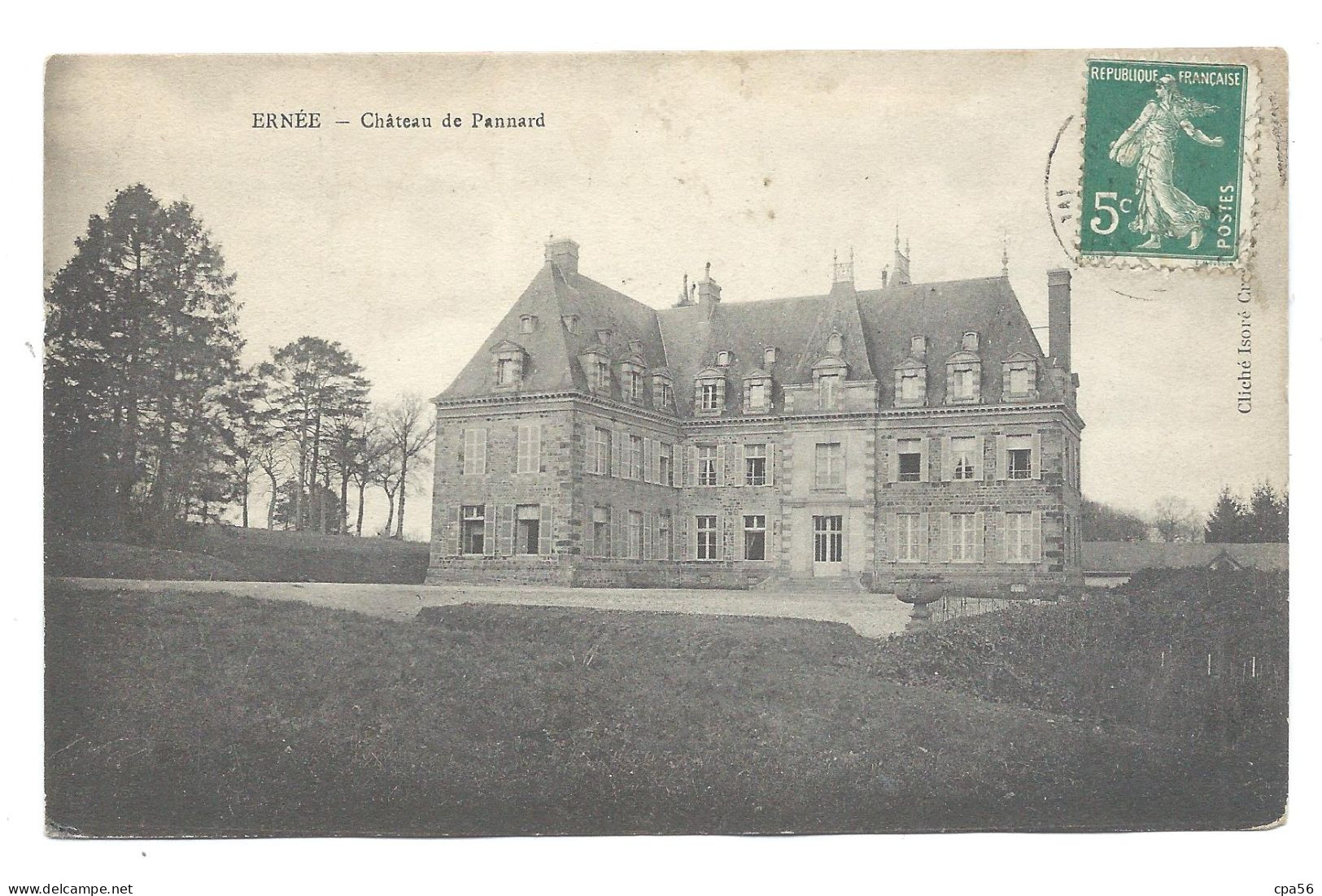 ERNÉE - Château De PANNARD - Ernee