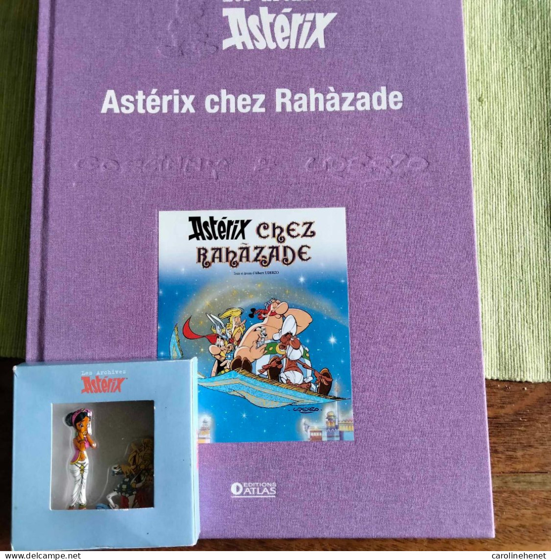 BD Astérix Archives Et Figurines En Métal - Loten Van Stripverhalen