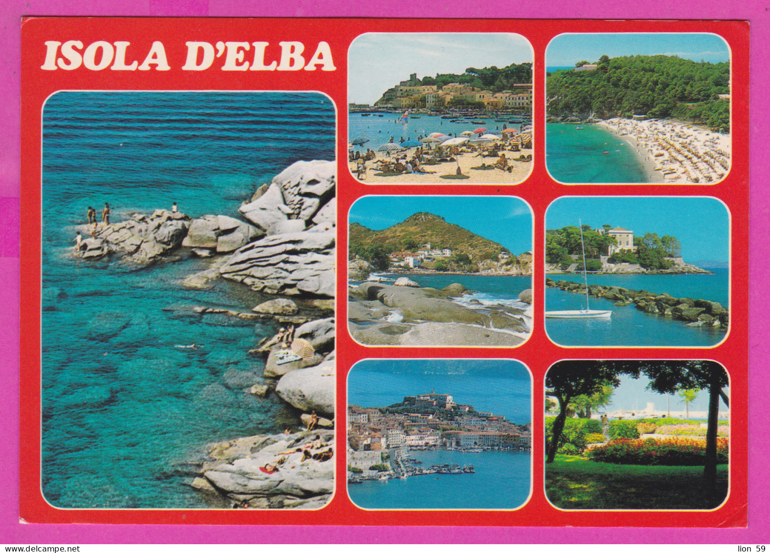 293899 / Italy - Isola D'Elba  Italian Island PC 1994 USED 750 L  Rocca Di Urbisaglia , Urbisaglia Fort , Italia Italie  - 1991-00: Storia Postale