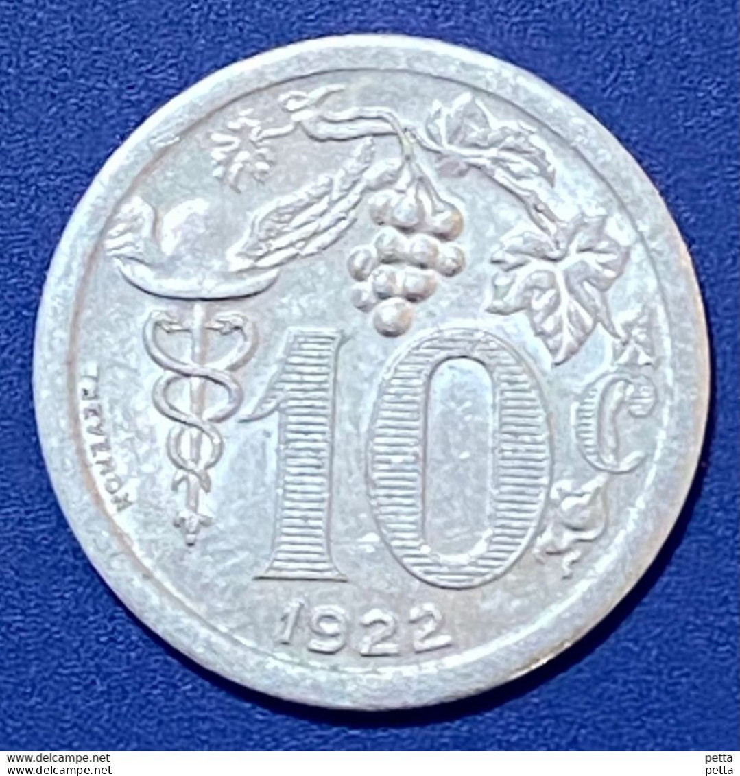 Jeton De Nécessité De 10 Centimes 1922 D’Epernay …. Vendu En L’état (48) - Noodgeld