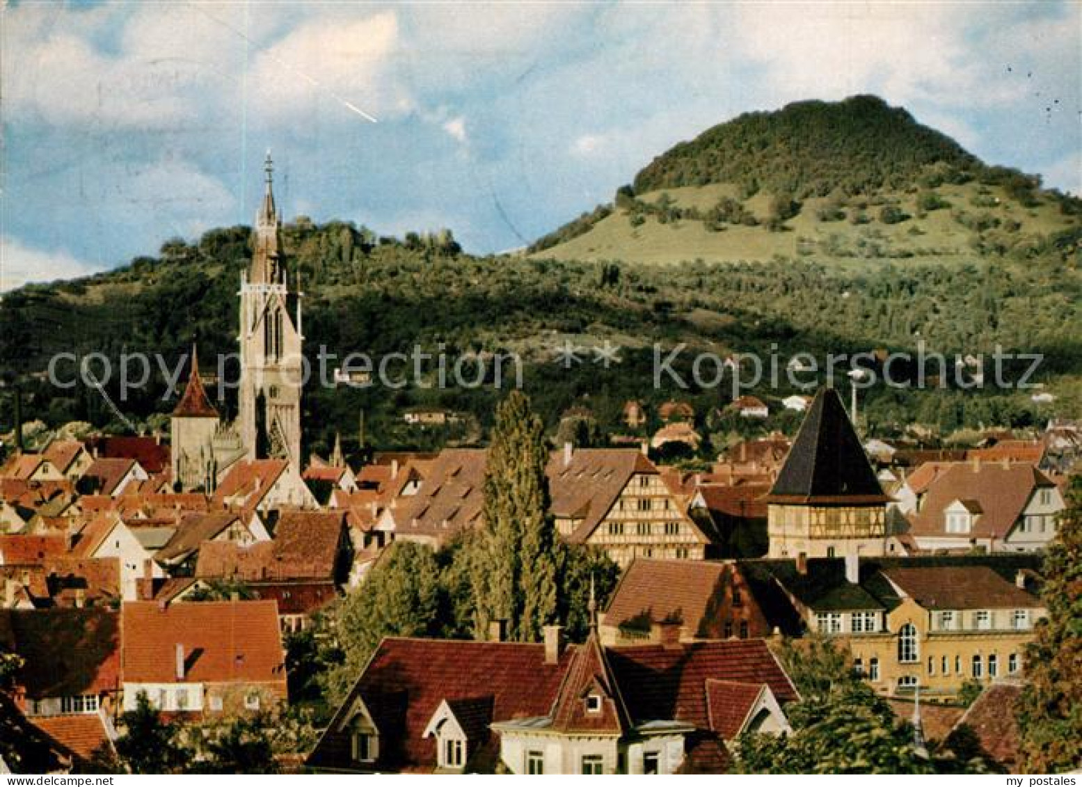 73310781 Reutlingen BW Marienkirche  Achalm  - Reutlingen