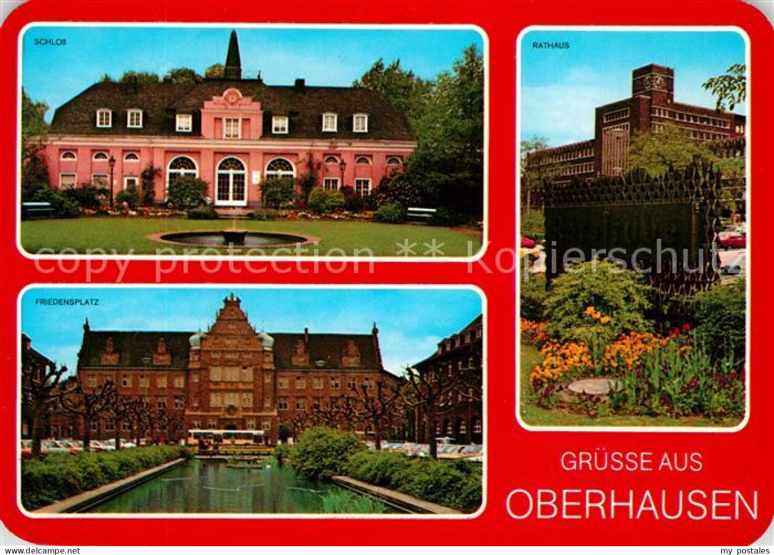 73310766 Oberhausen Schloss Rathaus Friedensplatz Oberhausen - Oberhausen