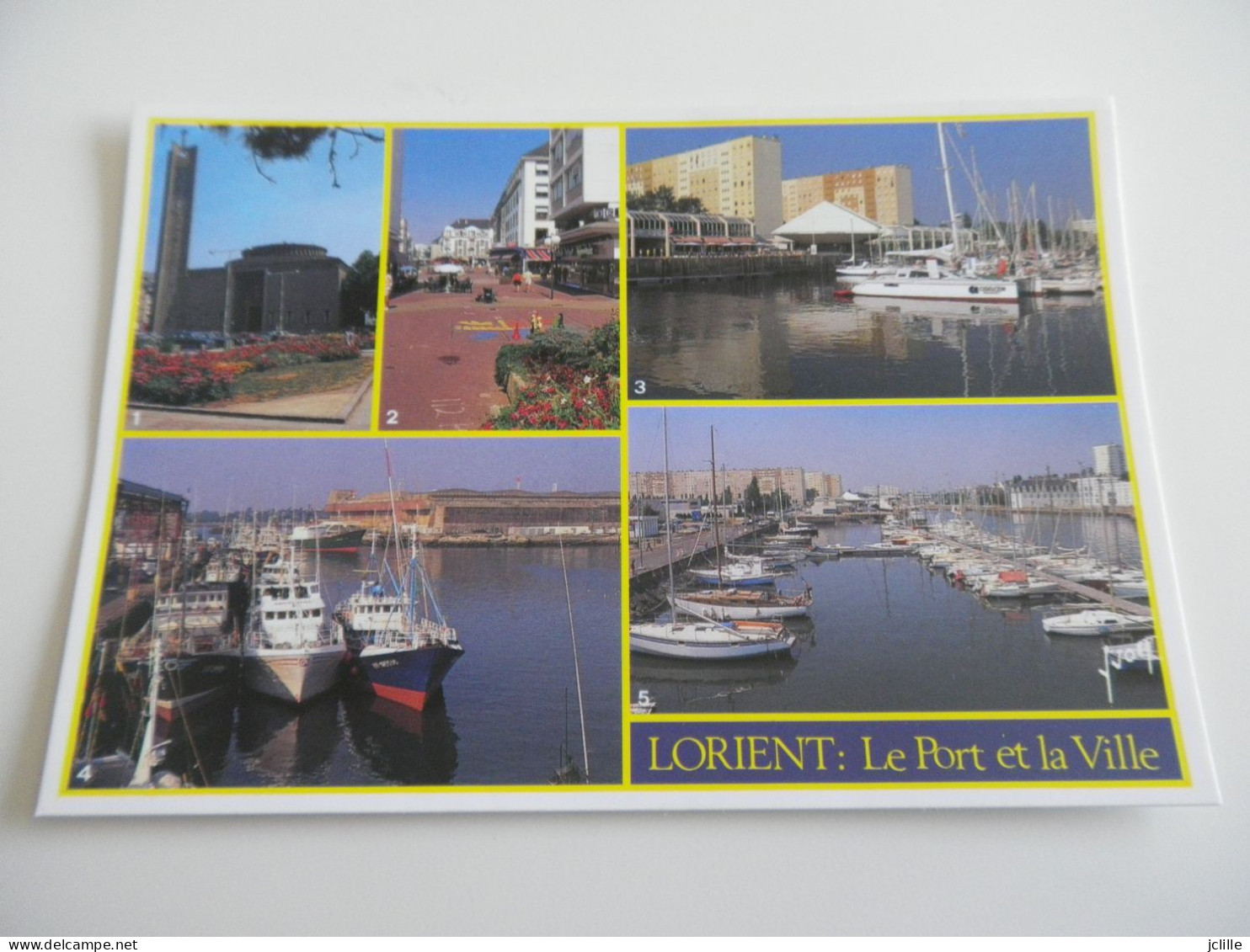 Lot de 7 cp cpa - LORIENT - MORBIHAN - divers