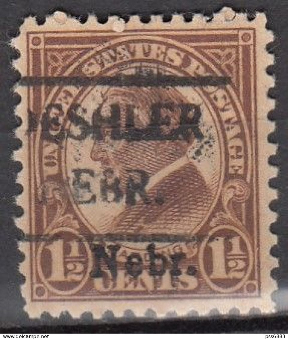 USA LOCAL Precancel/Vorausentwertung/Preo From NEBRASKA - Deshler Type 492 - A NEBRASKA OVERPRINT - Precancels