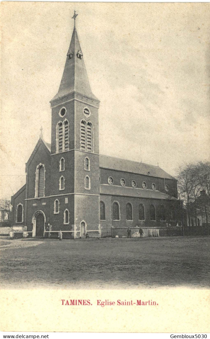 (662) Tamines Eglise Saint-Martin - Otros & Sin Clasificación