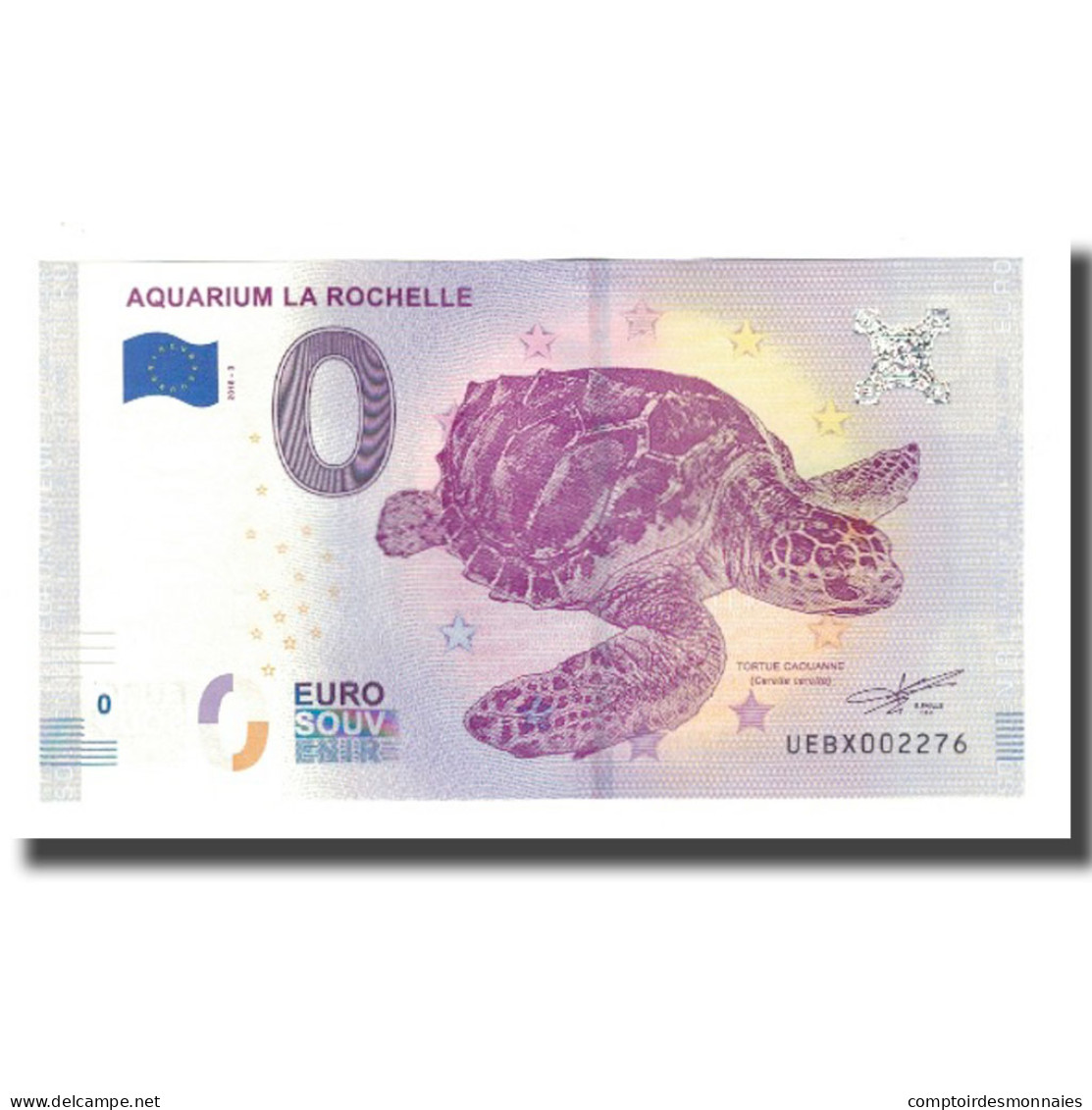 France, Billet Touristique - 0 Euro, 17/ La Rochelle - Aquarium La Rochelle - - Other & Unclassified