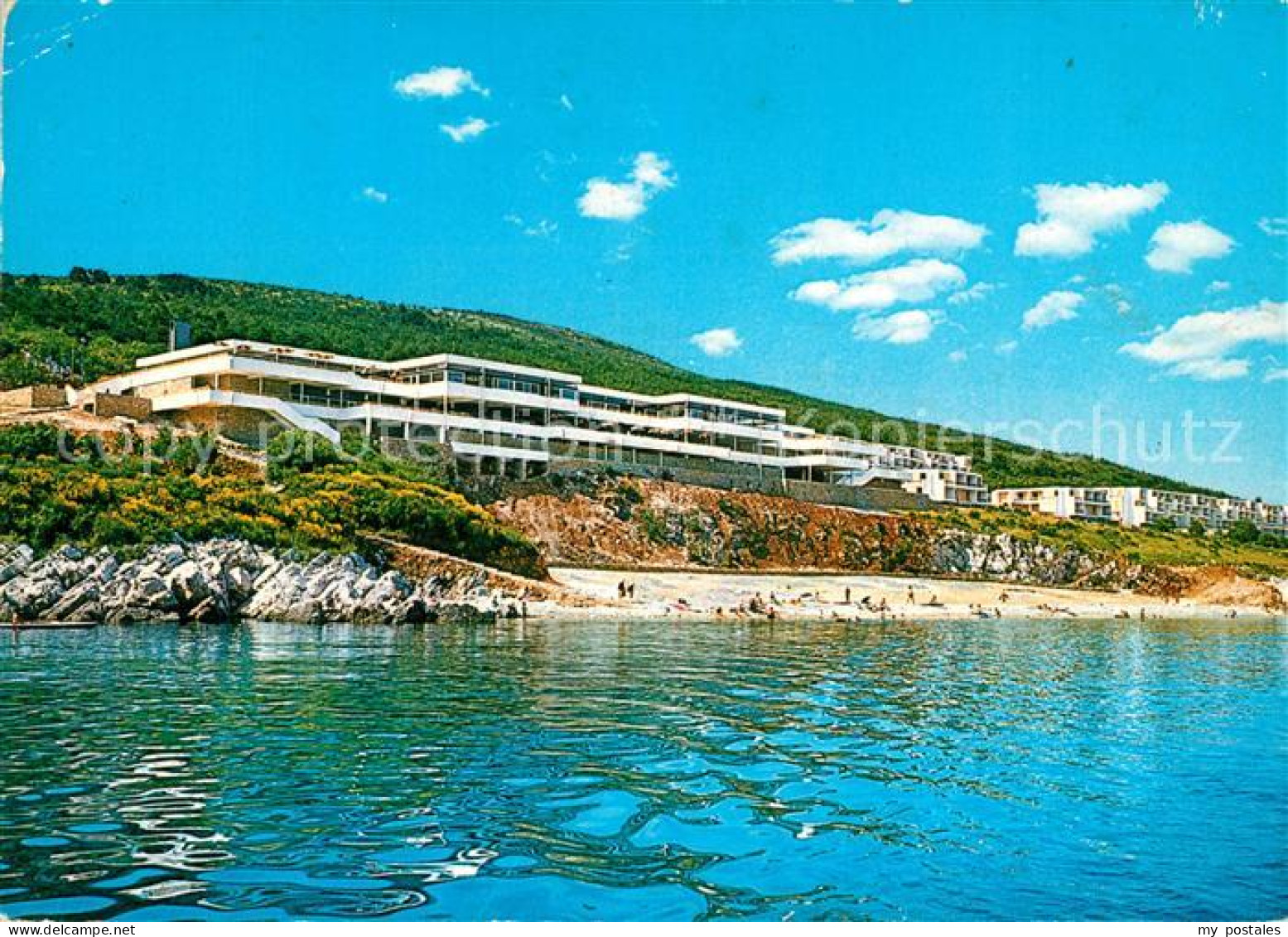 73310228 Rabac Kroatien Hoteli Girandela Ansicht Vom Meer Aus Rabac Kroatien - Kroatië