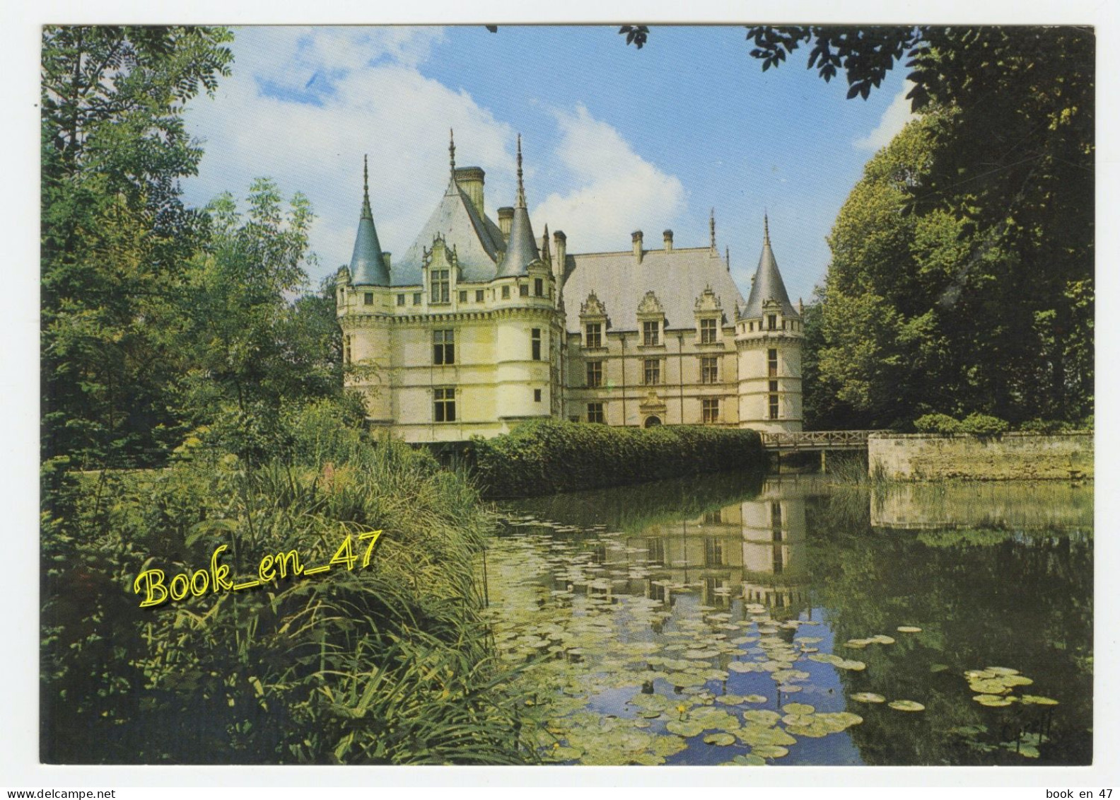 {91973} 37 Indre Et Loire Azay Le Rideau , Le Château - Azay-le-Rideau