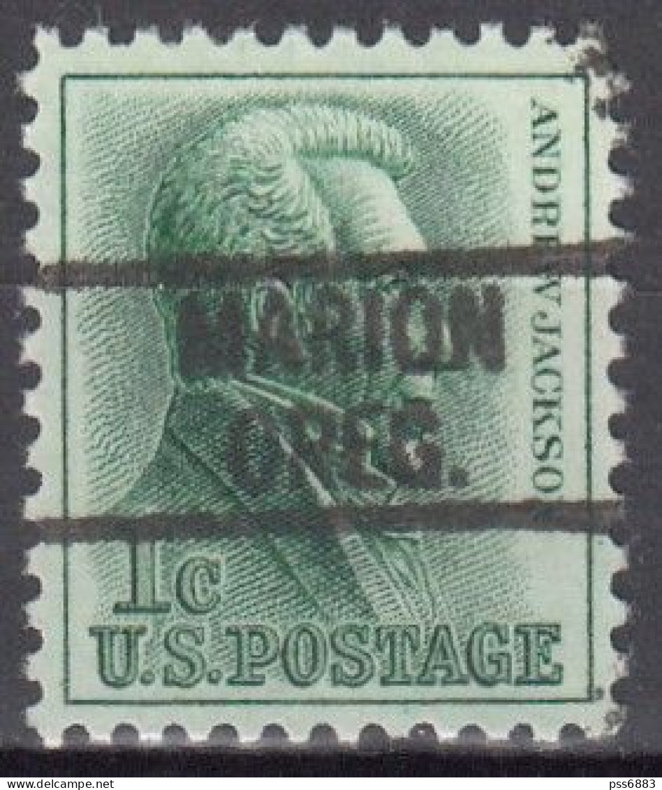 USA LOCAL Precancel/Vorausentwertung/Preo From OREGON - Marion Type 819 - Precancels