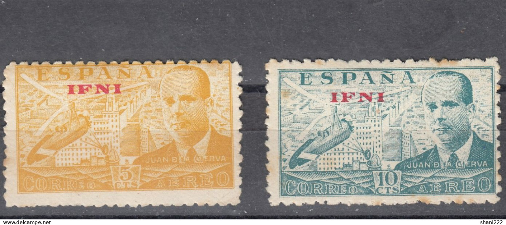 Ifni - 1947 - Airs - 5 And 10 C., 2 Items (e-7) - Ifni