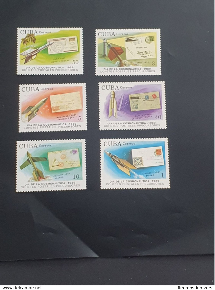 CUBA 1990 Série N°3015/3020 Yvert 2016 MNH** - Ungebraucht