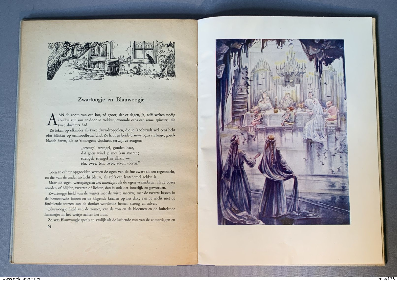 Anno 1946 - Sprookjes Door Frederieke Laagland - 19 Sprookjes Met Illustraties - Antiquariat