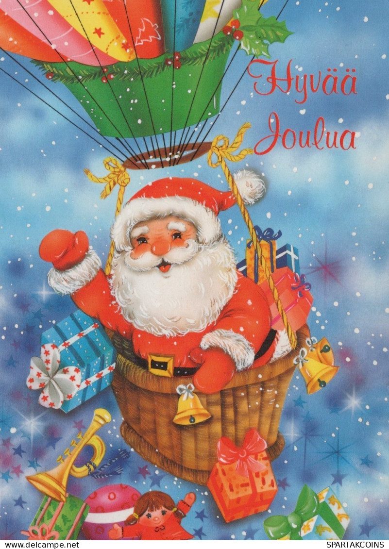 SANTA CLAUS CHRISTMAS Holidays Vintage Postcard CPSM #PAJ969.GB - Santa Claus
