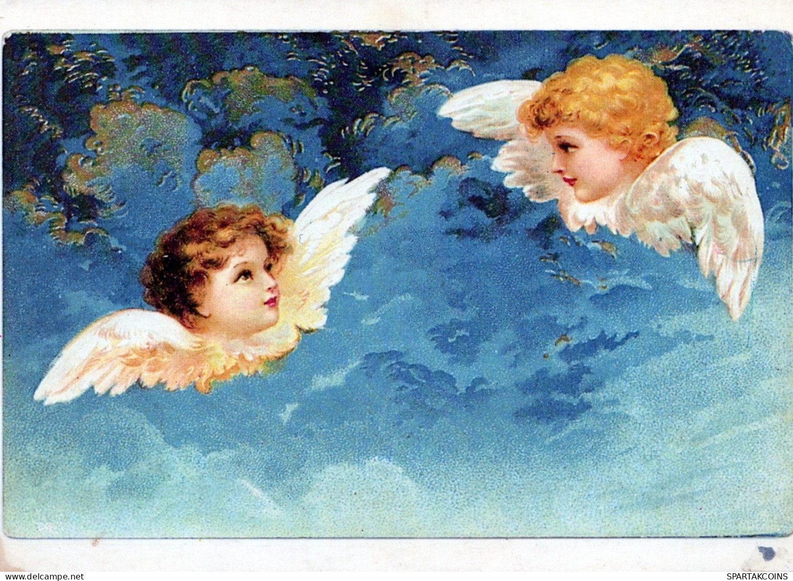 ANGEL CHRISTMAS Holidays Vintage Postcard CPSM #PAH281.GB - Anges