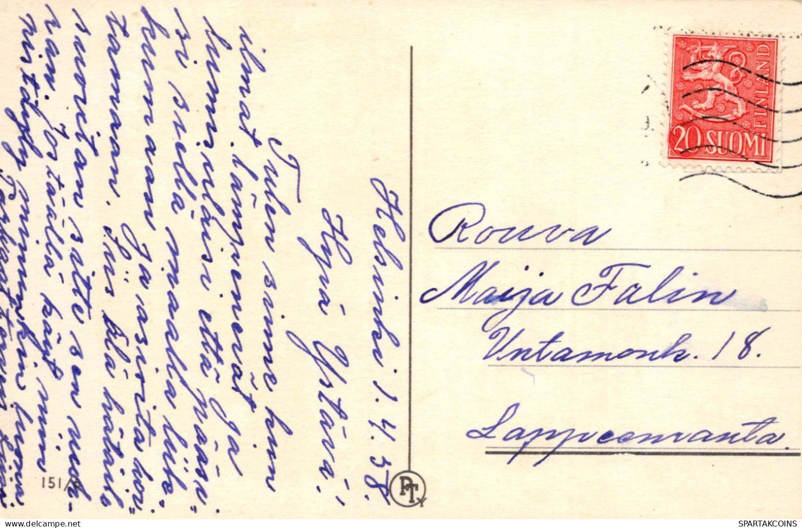 PASCUA HUEVO CONEJO Vintage Tarjeta Postal CPA #PKE202.ES - Pascua
