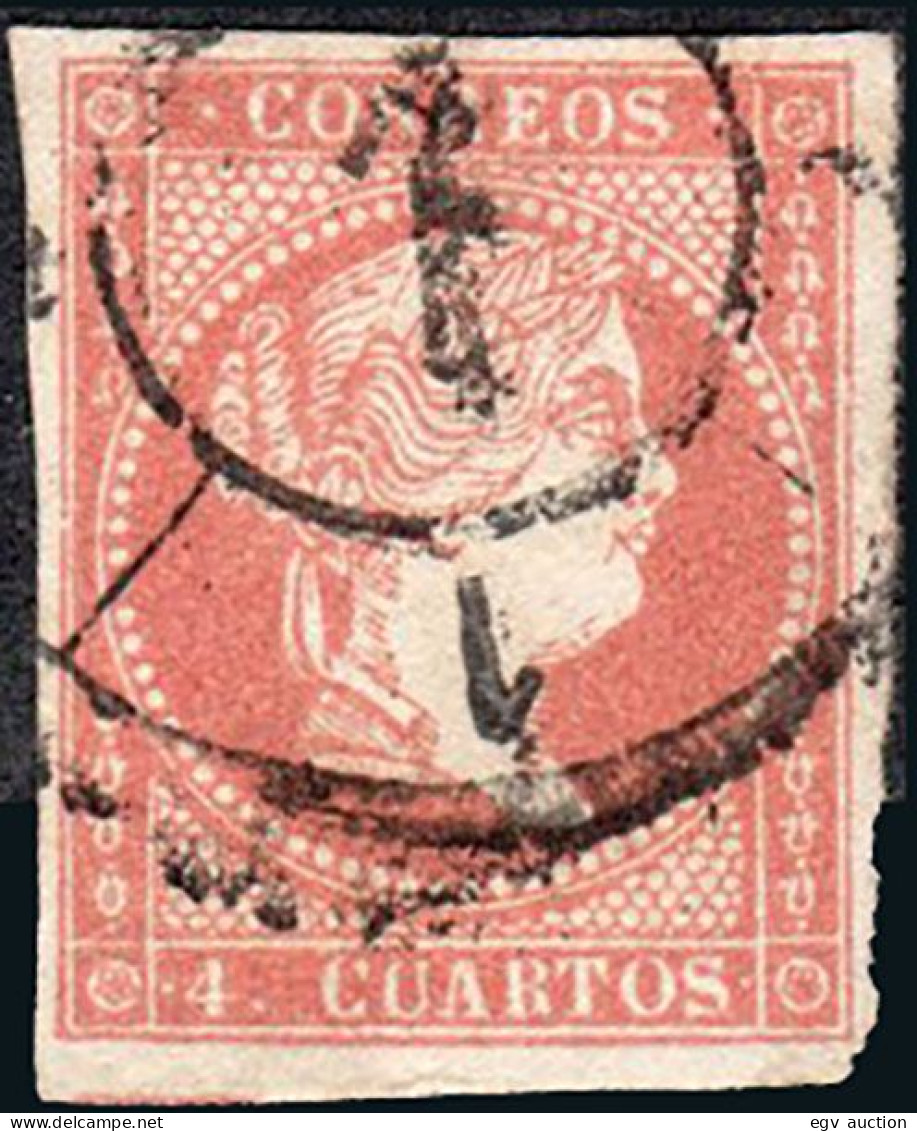 Madrid - Edi O 48A (Tipo II) - Mat Rueda Carreta "1 - Madrid" - Used Stamps