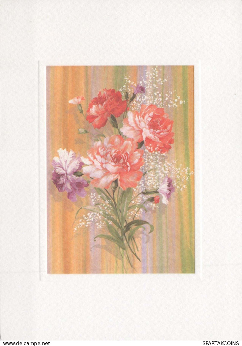 FLORES Vintage Tarjeta Postal CPSM #PBZ466.ES - Fleurs