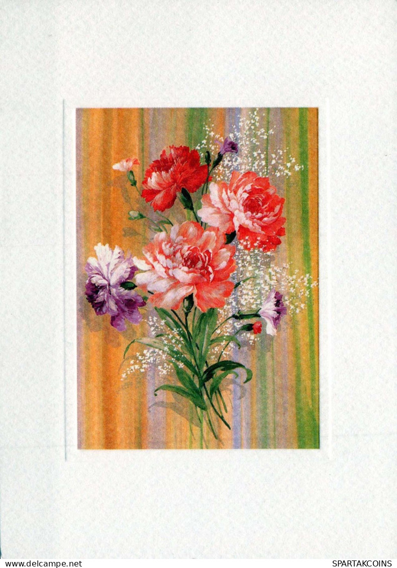 FLORES Vintage Tarjeta Postal CPSM #PBZ466.ES - Fleurs