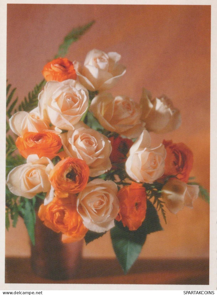 FLORES Vintage Tarjeta Postal CPSM #PAR758.ES - Fleurs