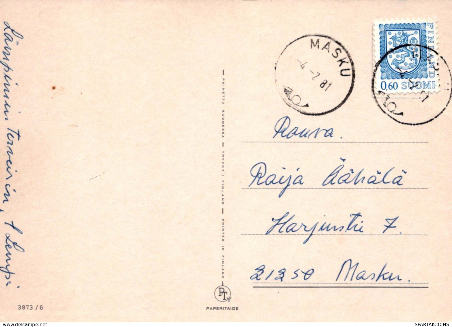 FLORES Vintage Tarjeta Postal CPSM #PAR338.ES - Bloemen