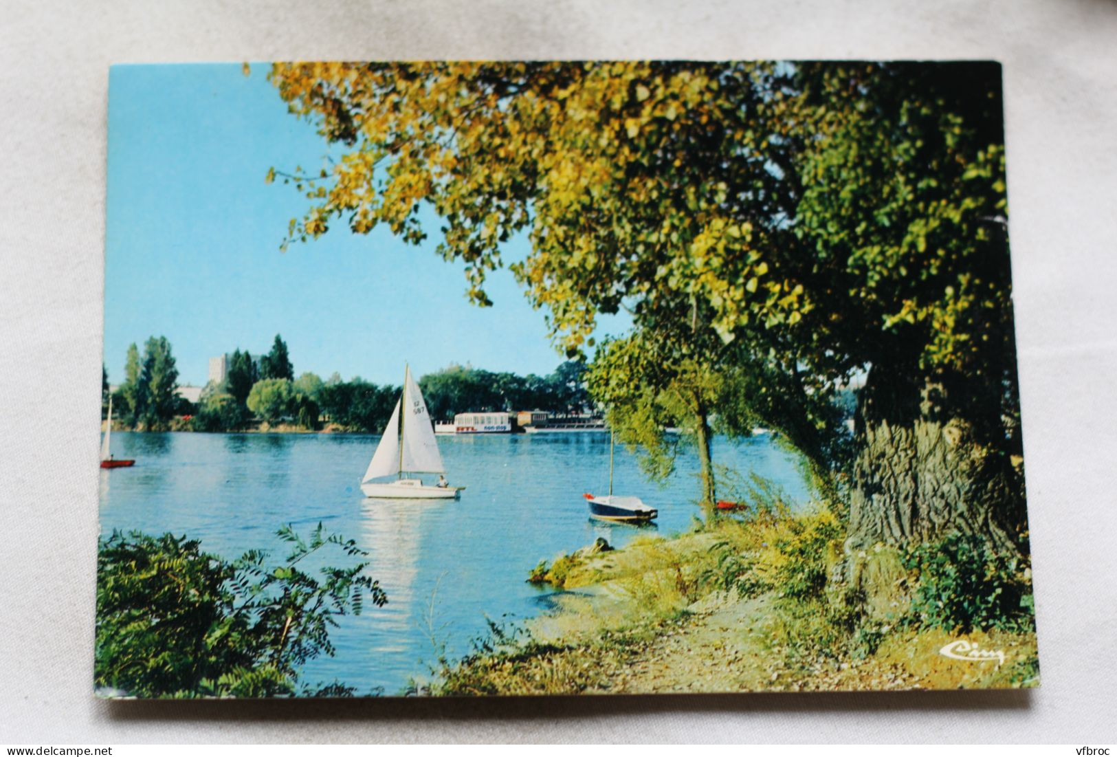 N633, Cpm 1984, Viry Chatillon, Le Lac, Essonne 91 - Viry-Châtillon