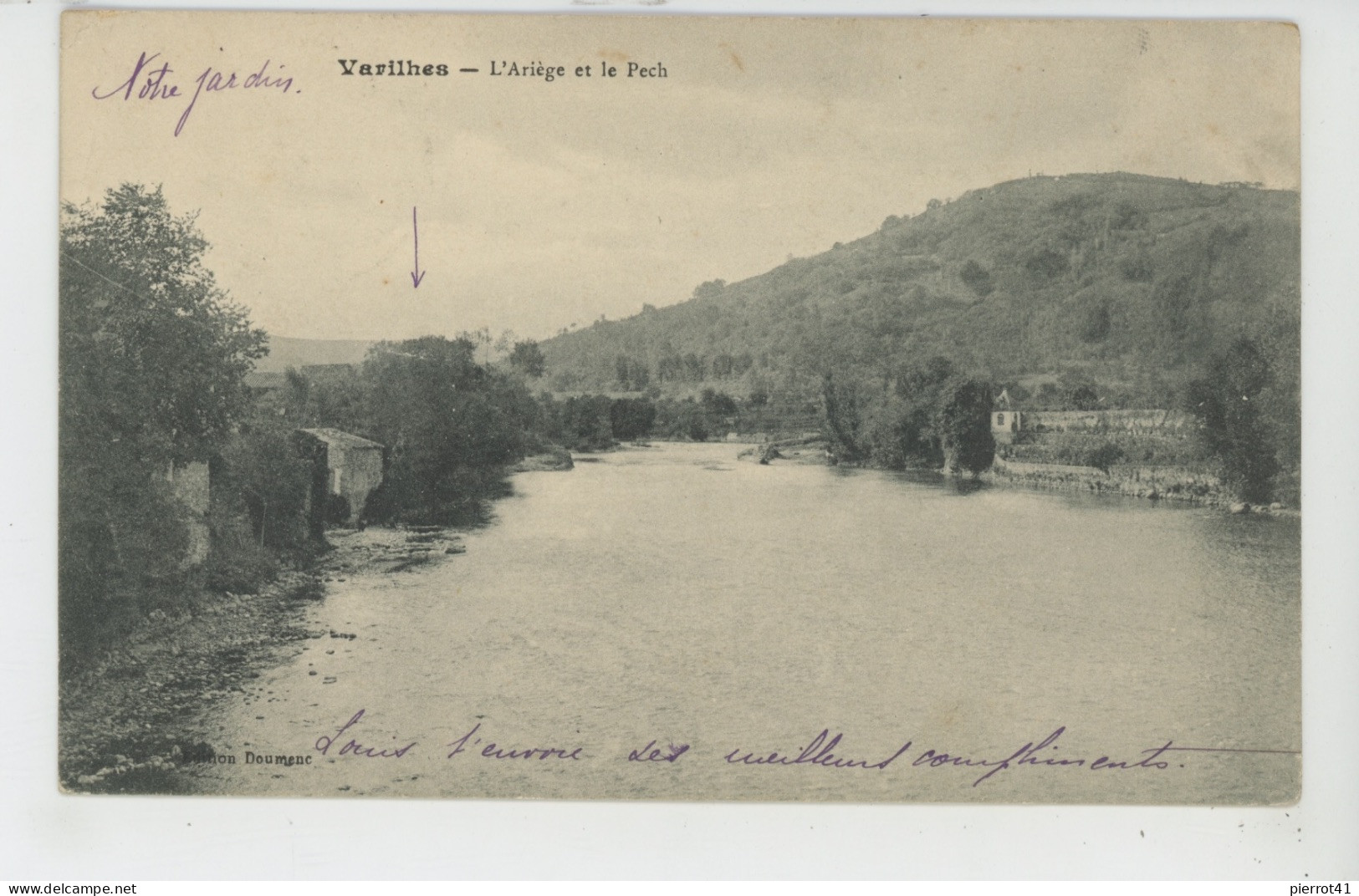 VARILHES - L'Ariège Et Le Pech - Varilhes