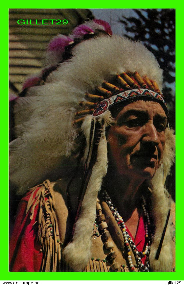 INDIEN - CEREMONIAL HEADDRESS - ANNUAL INDIAN FALL FAIR, BRANTFORD, ONTARIO - STEDMAN'S BOOKSTORE LTD - - Native Americans