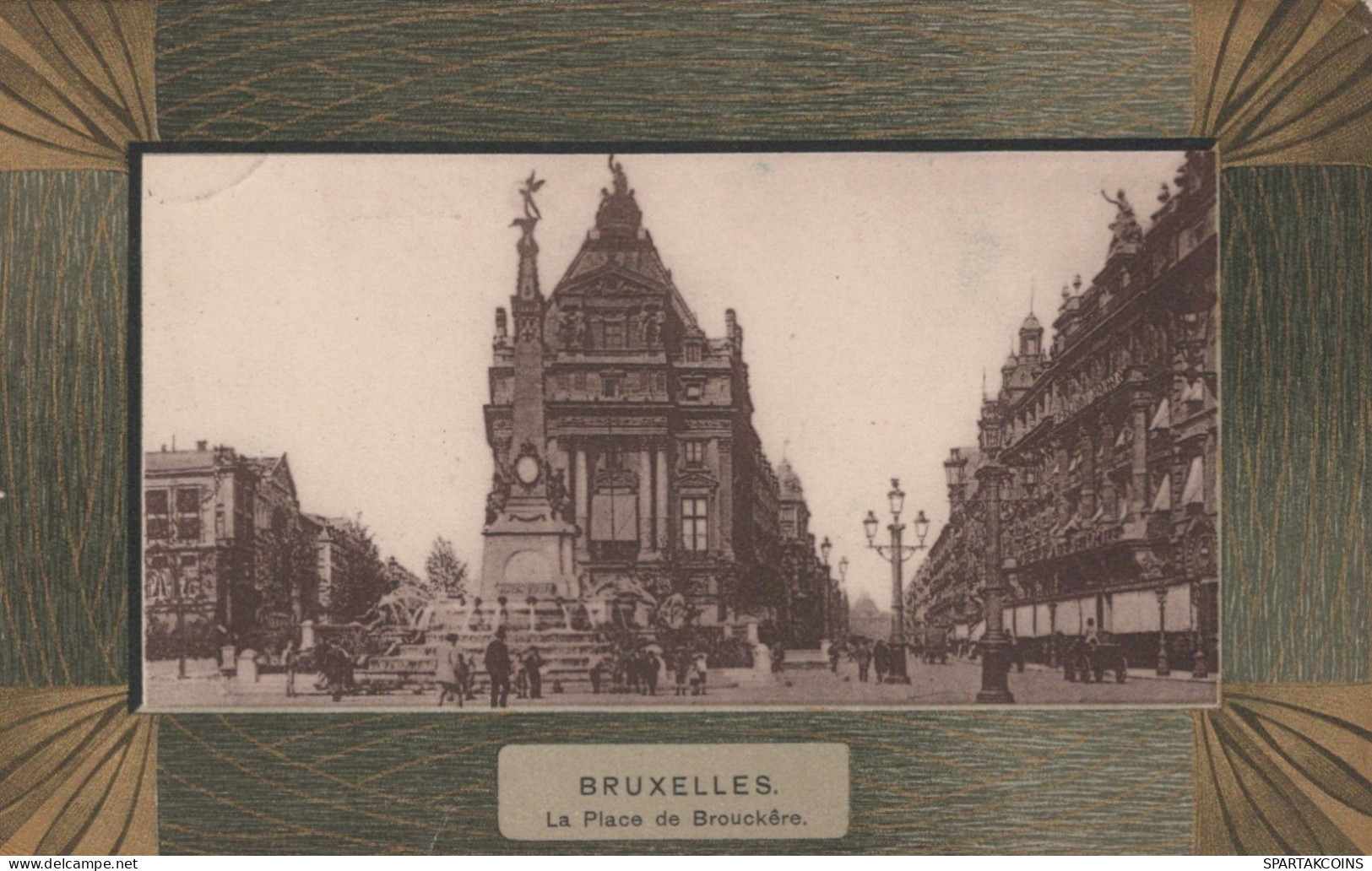 BELGIEN BRÜSSEL Postkarte CPA #PAD560.DE - Brüssel (Stadt)