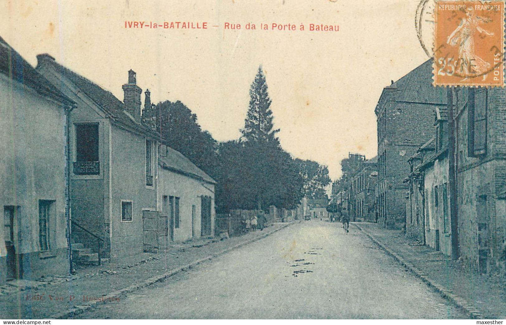 IVRY LA BATAILLE Rue De La Porte à Bateau - Ivry-la-Bataille