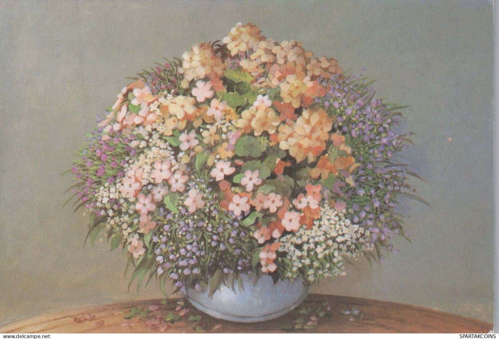 FIORI Vintage Cartolina CPSM #PBZ289.IT - Flowers