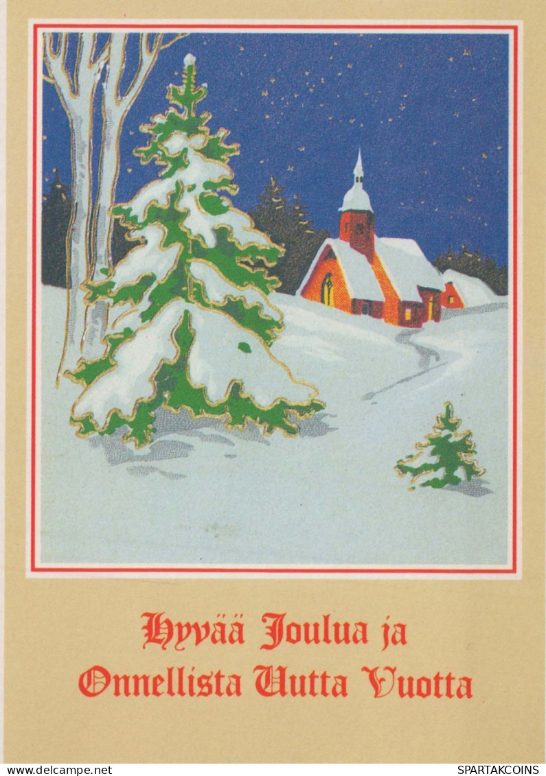 Buon Anno Natale Vintage Cartolina CPSM #PAT227.IT - Nieuwjaar