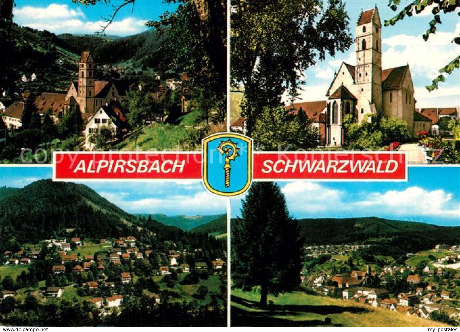 73308223 Alpirsbach Kirche Fliegeraufnahme Alpirsbach - Alpirsbach