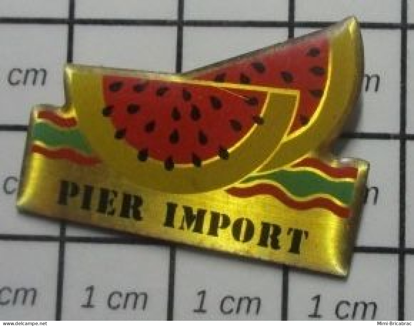 2019 Pin's Pins / Beau Et Rare / MARQUES / PIER IMPORT PaSTeQUe TARTARe - Marques