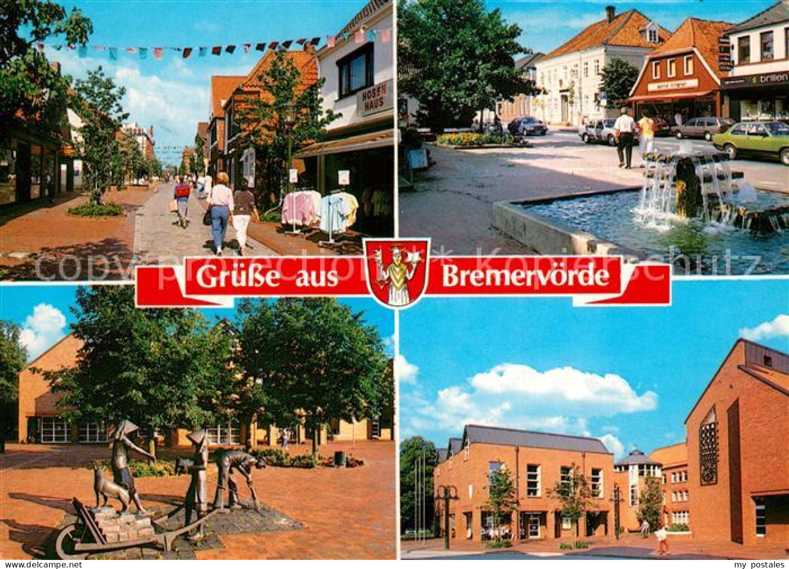 73308172 Bremervoerde Brunnen Skulpturen Bremervoerde - Bremervörde