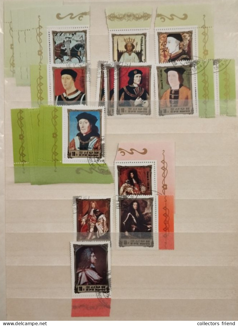 CORÉE DU NORD DPR KOREA - Small Collection Of Used Stamps - Corée Du Nord