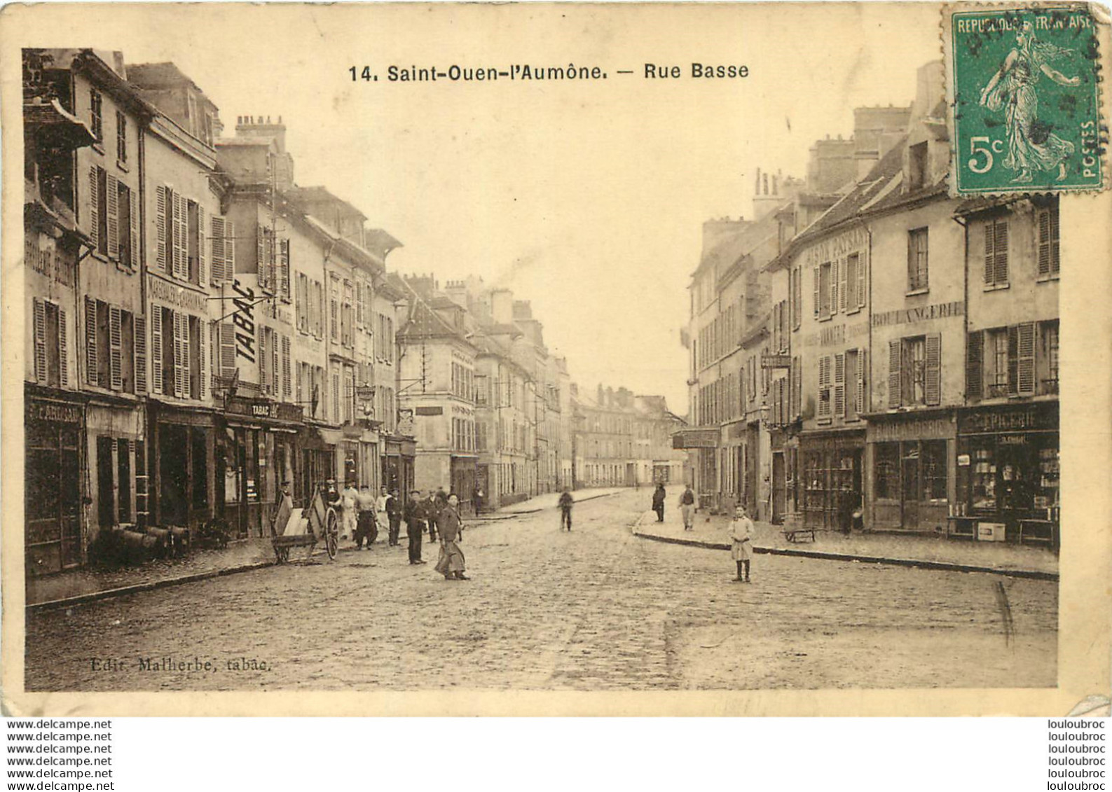 SAINT OUEN L'AUMONE RUE BASSE - Saint-Ouen-l'Aumône