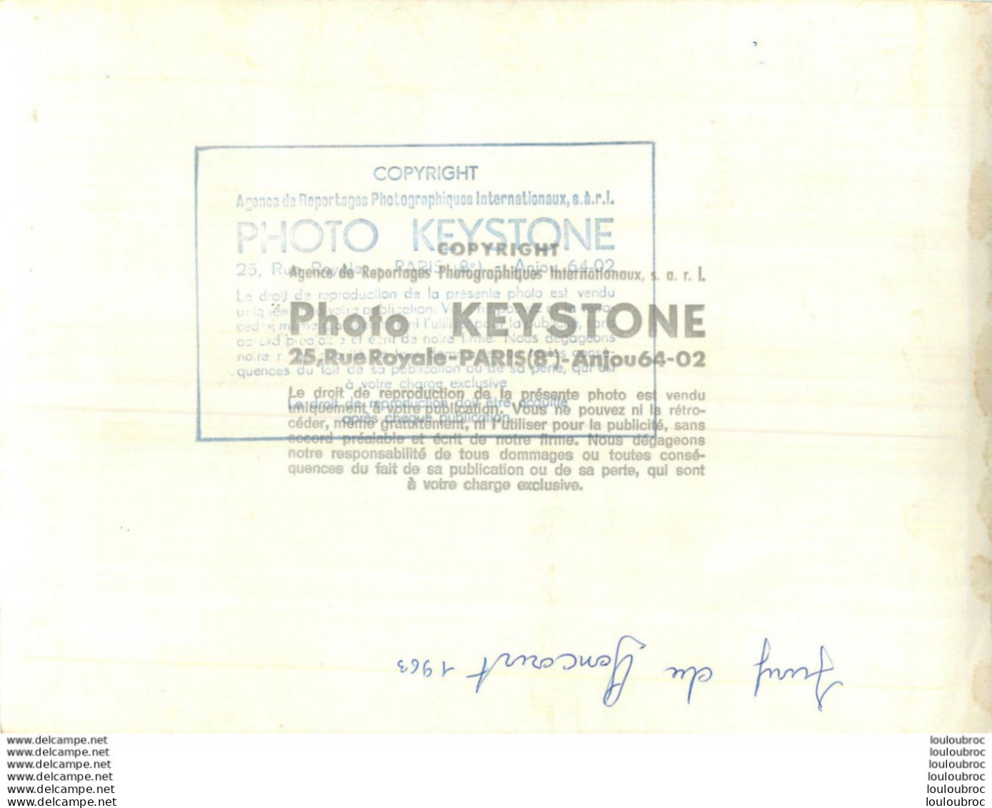JURY DU GONCOURT 1963  PHOTO KEYSTONE 24 X 18 CM - Otros & Sin Clasificación