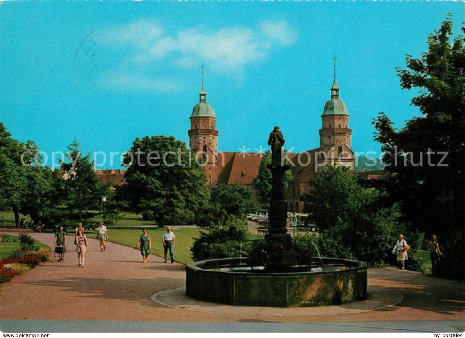 73308132 Freudenstadt Evangelische Stadtkirche Marktbrunnen Freudenstadt - Freudenstadt