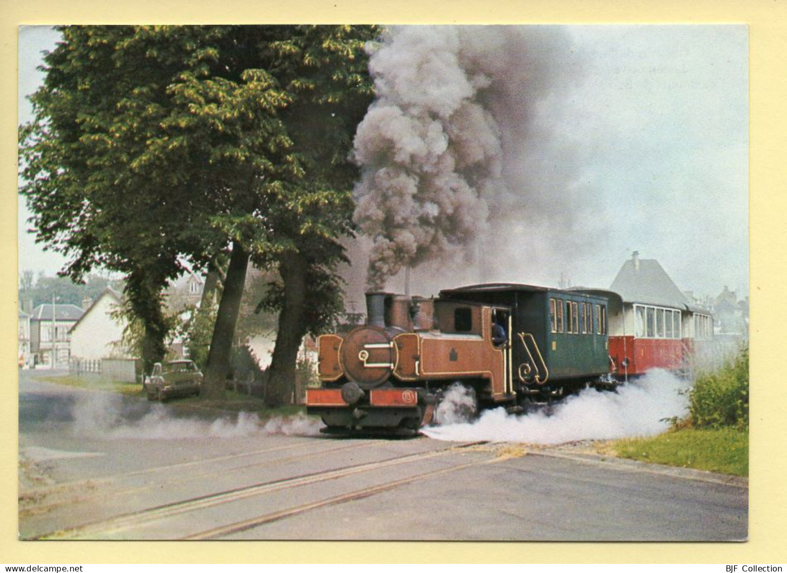 80. SAINT-VALERY – Locomotive 020 CORPET-LOUVET - Chemin De Fer De La Baie De Somme (animée)(voir Scan Recto/verso) - Saint Valery Sur Somme