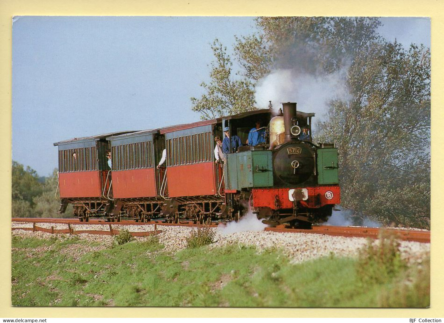 80. SAINT-VALERY – 031 T BUFAUD ROBATEL - Chemin De Fer De La Baie De Somme (animée)(voir Scan Recto/verso) - Saint Valery Sur Somme