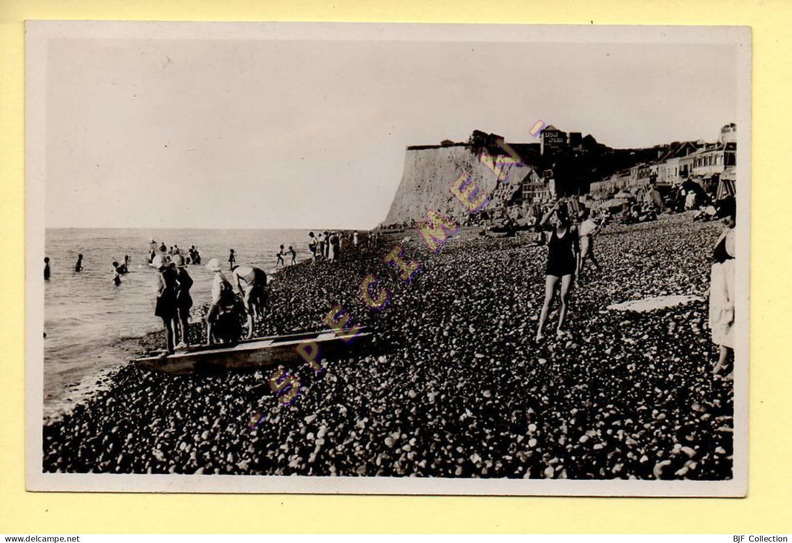 80. MERS-LES-BAINS – La Plage (animée) CPSM (voir Scan Recto/verso) - Mers Les Bains