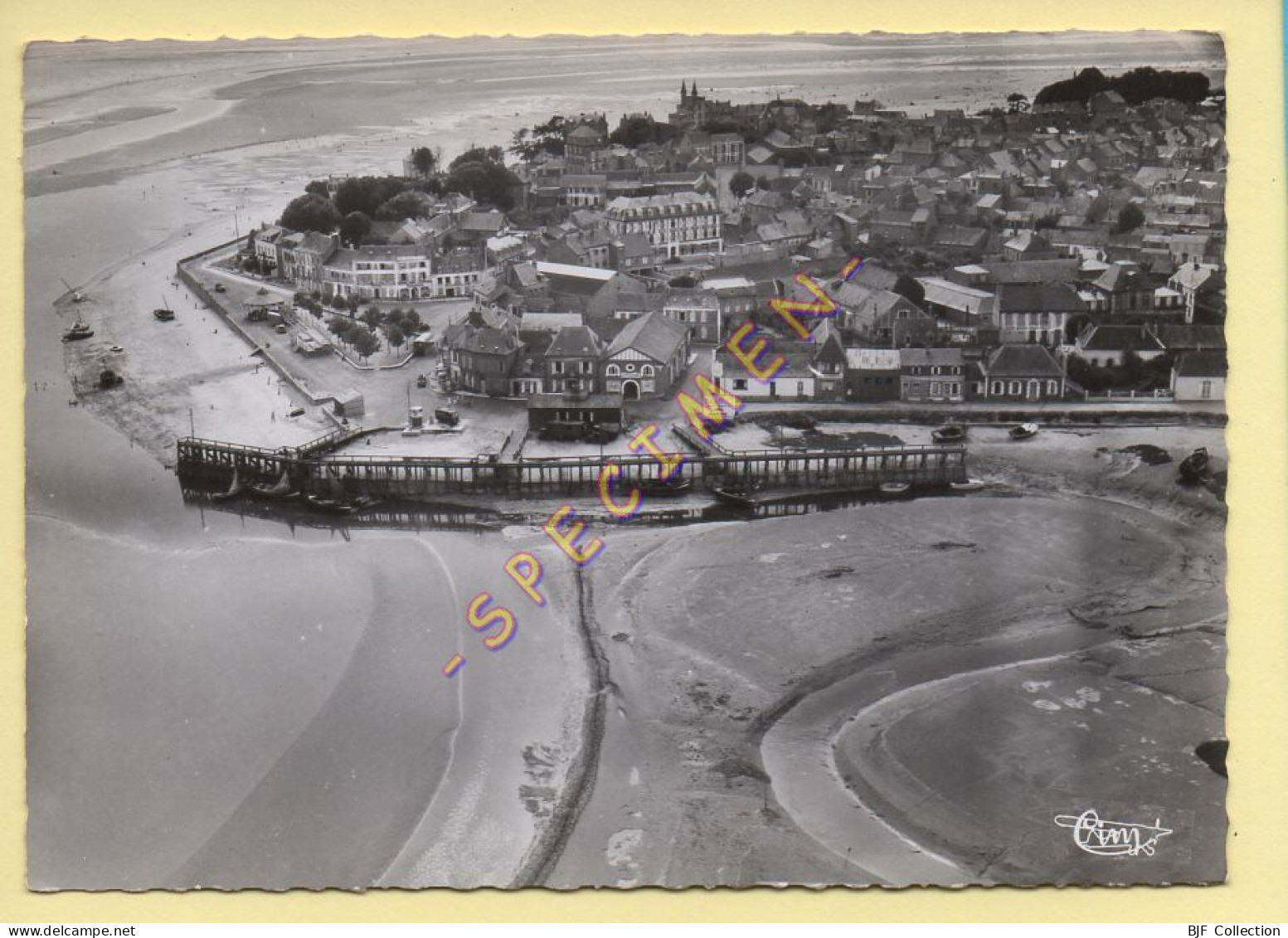 80. LE-CROTOY - Vue Aérienne, Le Port / CPSM - Le Crotoy