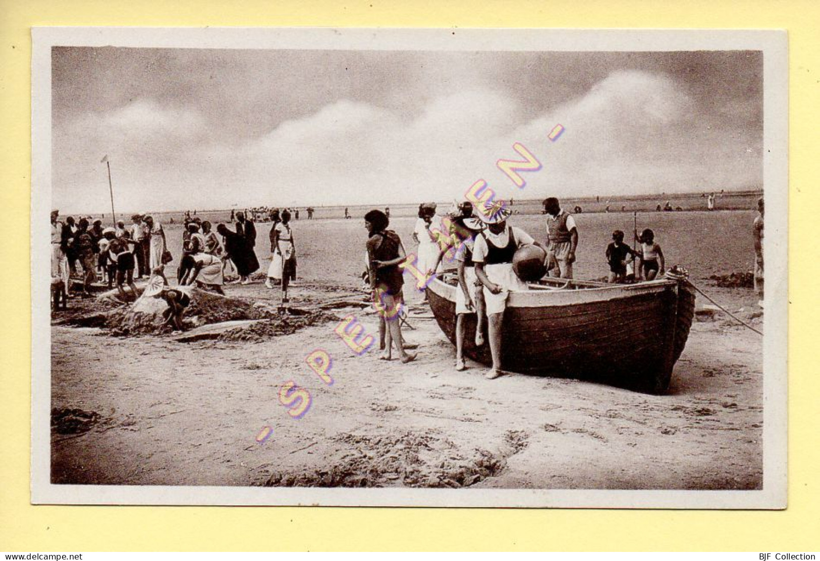 80. FORT-MAHON-PLAGE - La Plage - Jeux Sur Le Sable (animée) (voir Scan Recto/verso) - Fort Mahon